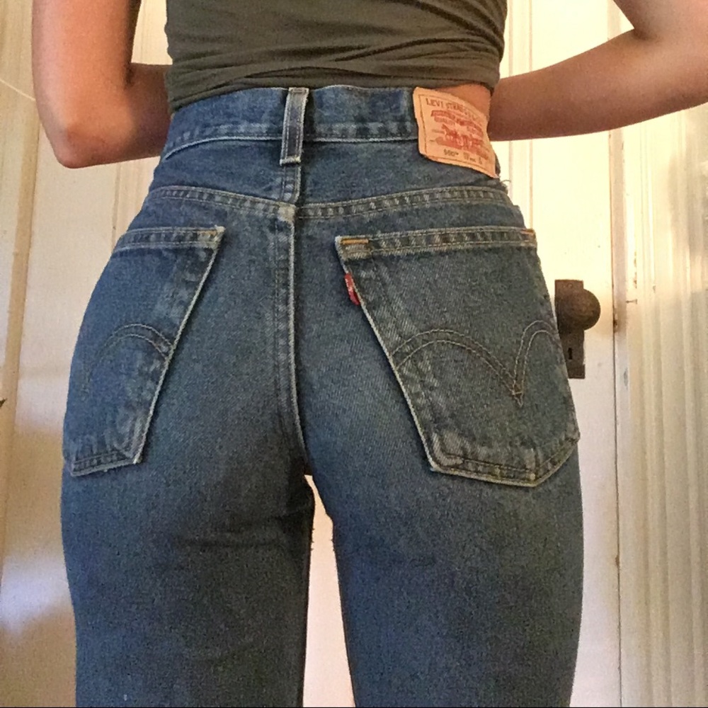 Levi’s 550 blue jeans